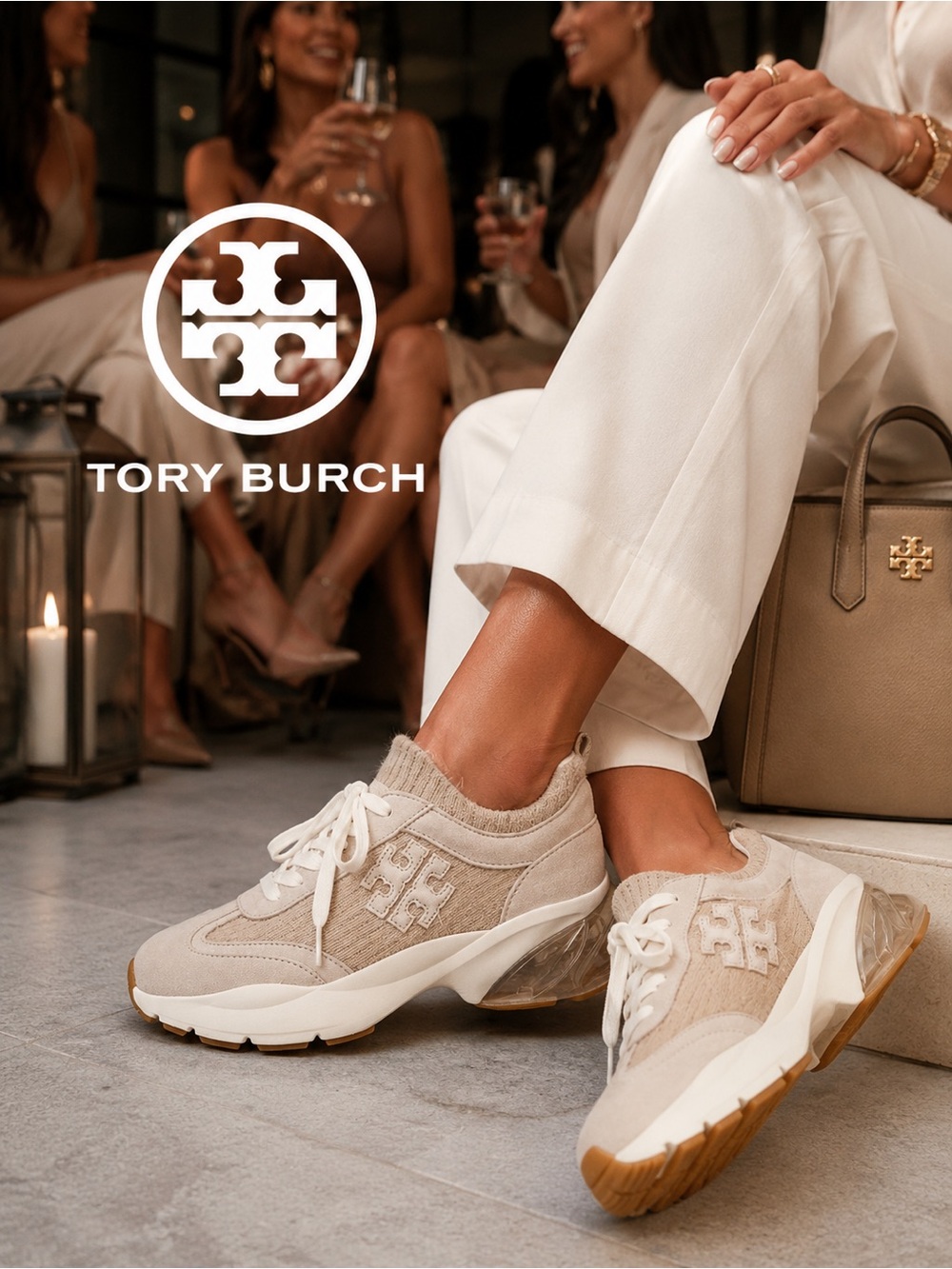Tory Burch GOOD LUCK MOHAIR TRAINER
MOHAIR / KNIT CALCARE Sneakers in box $298